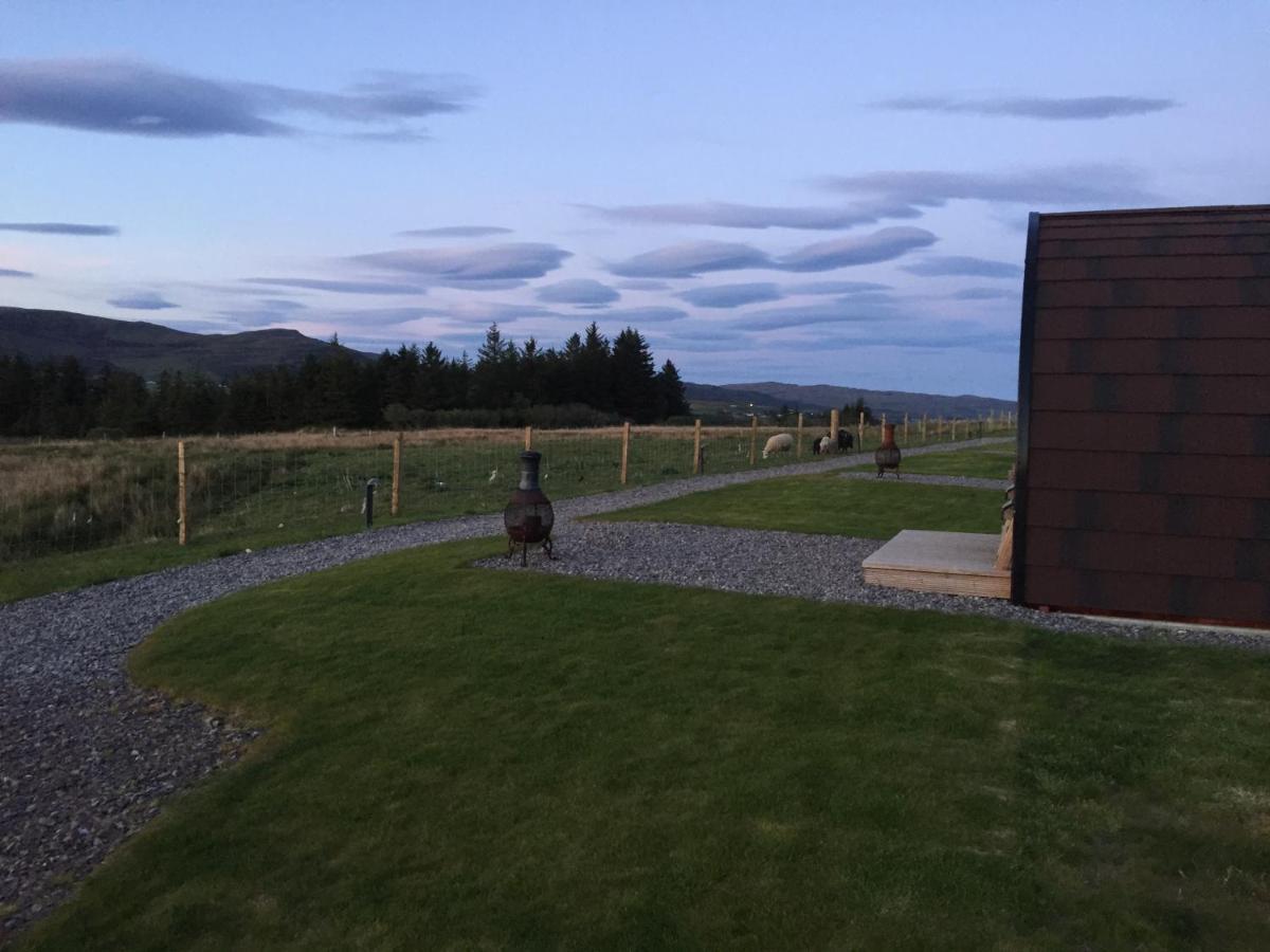 Skeabost View Pods Skye Chalé *